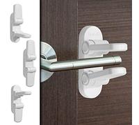 Serratura di sicurezza per porta bambino, confezione da 3, impedisce ai bambini di aprire le porte con una serratura a prova di bambino