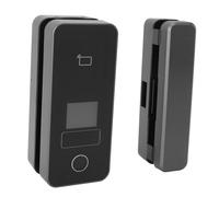 Serratura di Sicurezza per Porta in Vetro con Impronta Digitale, 5 Metodi di Sblocco Serratura di Sicurezza per Porta in Vetro Intelligente a Basso Consumo con capacità di 1000