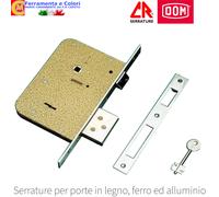 Serratura Di Sicurezza Per Porta Legno Ferro Alluminio Ad Infilare DOM CR 5000