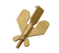 Serratura di sicurezza portatile per hotel e casa, fermaporta antifurto per vivere da solo (oro)