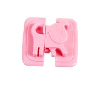 Serratura di Sicurezza Ragazzo Ragazza a Forma di Cane 10 Pezzi Rosa | ABS, Misura 6x6x1cm, per Cassetti e Sportelli, Chiusura Sicura per Casa