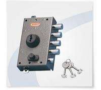 Serratura di Sicurezza Triplice Antifurto Cilindro a Pompa 1735 TN7 E 45 POTENT