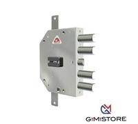 Serratura Di Sicurezza Triplice Porta Blindata E. 60 Doppia Mappa CR 2155/28 DX