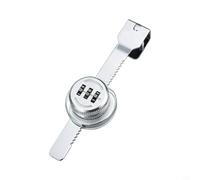 Serratura di vetro della porta per la sicurezza scorrevole Keyless del | Serratura a combinazione di vetro della porta, serratura scorrevole Keyless del Governo di 3 cifre per la vetrina