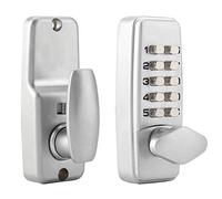 Serratura Digitale Senza Chiave con Tastiera a Codice, Lega di Zinco, Password 2-8 Cifre, per Porta Esterna Casa e Ufficio, 30-60mm