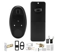 Serratura digitale Smart Lock con impronta digitale con APP Bluetooth Chiave meccanica Password Sblocco della scheda per la sicurezza dell'ufficio domestico Dimensioni regolabili