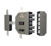 SERRATURA CR DOPPIA MAPPA CHIUSURA QUINTUPLA C/SCROCCO DM. AP. A.2350PLUS -51N S