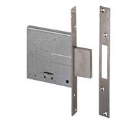 Cisa Serratura doppia mappa da infilare per legno entrata 70 mm zincata 3 chiavi - 57010.70.0