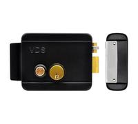 SERRATURA DX DESTRA COMPATIBILE CON CISA ELETTRICA PER CANCELLI CON PULSANTE 12V