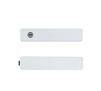 Serratura ecologica italiana maniglia for porta della camera da letto interna domestica Nordic nero grigio serratura silenziosa bagno minimalista aspirazione magnetica(IvoryWhite patch)