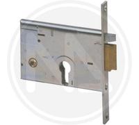 SERRATURA ELETTRICA 12V da infilare "14010" cisa 60 mm. DX - FRONTALE 16 mm.