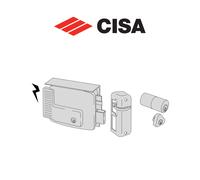 serratura elettrica per cancelli con mandata cisa 11761 - 60 - 1 destra 12v