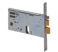 Serratura Elettrica da Infilare Cisa art.14460 Misura 80 mm Frontale 16 mm 12V