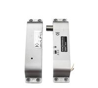 Serratura elettrica da infilare DC 12V Fail Safe/Fail Secure con chiavistello di sicurezza Controllo accesso ritardo tempo Casa all'aperto(B4L-NO)