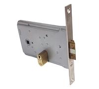 Serratura elettrica da infilare Omec 377 con cilindro per montaggio su fascia