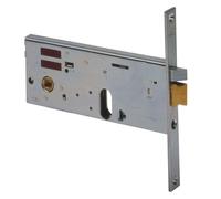 SERRATURA ELETTRICA DA INFILARE PER ALLUMINIO ART. E70 front.mm 16 / inter.mm 67