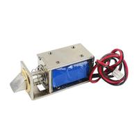 Serratura elettrica elettromagnetica per porta, 12 V CC, corsa elettronica magnetica, solenoide da 10 mm, 1 pezzo(LY-03A)