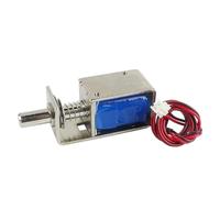 Serratura elettrica elettromagnetica per porta, 12 V CC, corsa elettronica magnetica, solenoide da 10 mm, 1 pezzo(LY-01A)