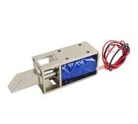Serratura elettrica elettromagnetica per porta, 12 V CC, corsa elettronica magnetica, solenoide da 10 mm, 1 pezzo(LY-03B)