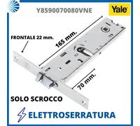Serratura elettrica elettronica elettroserratura porta per cancello 12v yale 85