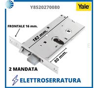 Serratura elettrica elettronica elettroserratura porta per cancello 12v yale Y16