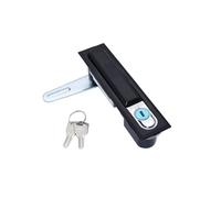 Serratura elettrica in lega di zinco Cinet Switch Control Door Push Button Panel Lock MS818 1 pz(Noir,Zinc alloy)