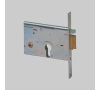 SERRATURA ELETTRICA INFILARE CILINDRO FASCIA 14011 CISA E58 Dx Scat mm 126x82