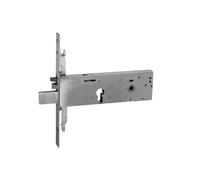 Serratura metallo infilare elettrica 96392 iseo b.q zinc f.mm 25 f.s m3 trip+scr