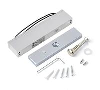 Serratura elettrica magnetica, serratura elettromagnetica a forza elevata 180 kg, controllo accesso per porta piccola del cassetto dell'armadio, corpo in metallo con viti