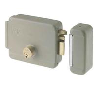 Yale Serratura elettrica da applicare per cancelli Y6800050205 mano sinistra, acciaio verniciato, basso voltaggio, entrata 50 mm