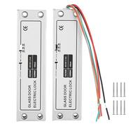 Serratura Elettrica Porta Magnetica DC12V, Serrature Elettriche en Alliage d'Aluminium, Installation en Surface 1000kg - Verrouillage Sécurisé Sous Tension, Réglage du Temps de