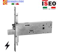 Serratura Elettrica Porta Metallo ISEO a Infilare DOPPIA MAPPA Reversibile 12V