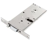Serratura metallo infilare elettrica 85000 yale b.q inox f.mm 16 f.ov+scr+f+q8 h