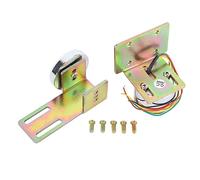 Serratura elettromagnetica 12 V Duty pesante 132,3 libbre di tenuta piccola serratura magnetica elettrica Design rotondo Design Automatico Porta per ferro in lega di alluminio