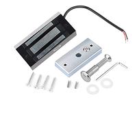 Serratura elettromagnetica 60 kg, serratura elettromagnetica per cassetti di armadi, modalità NC a manomissione con viti antifurto, corpo in metallo adatto a porte in