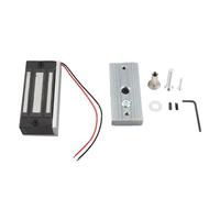 Serratura Elettromagnetica 60KG, Blocco Magnetico Elettronico DC12V, Mini Sicurezza per Porte - Blocco Alimentato, Circuito Anti - Sovratensione, Uso per Porte in Legno e Vetro