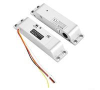 Serratura elettromagnetica a bullone di goccia da 12 V per controllo accessi con regolazione ritardo forza di tenuta 1000 kg 0s 3s 6s e doppi indicatori LED