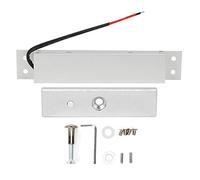 Serratura elettromagnetica DC12V 180kg 397lb, serratura magnetica per carichi pesanti per controllo accessi a porta singola, serratura di sicurezza integrata con elevata forza di