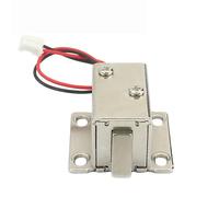 Serratura elettromagnetica DC6V 12V Mini set di sblocco del catenaccio elettrico Solenoide 4.7 1 pezzo(LY031A DC6V)
