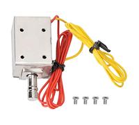 Ongoion Serratura elettromagnetica Leggera a Risparmio energetico in Ferro DC 12V, Serratura a bullone Elettrico, per Porta dell'Armadio