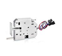 Serratura Elettromagnetica Mini serratura elettrica con comando elettromagnetico a solenoide asta di spinta