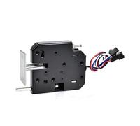 Serratura Elettromagnetica Mini serratura elettrica con comando elettromagnetico a solenoide asta di spinta