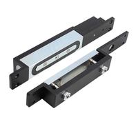 Serratura elettromagnetica, Serratura a taglio nascosta 2 pezzi, elettromagnetica, magnetica elettrica incorporata for sistema di controllo accessi porta con ritardo temporale