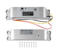 Serratura elettromagnetica Serratura elettrica a caduta Serratura elettronica in lega di alluminio da 12V a 24V for di controllo accessi Blocco controllo accessi