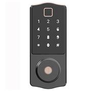 Serratura elettronica a catenaccio con ingresso senza chiave, impronta digitale, scheda IC, app, codice di accesso tramite tastierino e meccanica, ottima