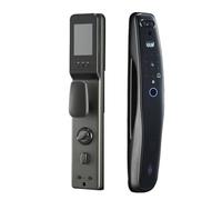 Serratura elettronica biometrica intelligente - Sblocco password e impronte digitali, accesso con scheda IC chiave, compatibile con app, serratura di sicurezza elettronica con fotocamera