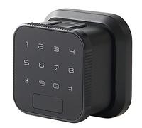 Serratura elettronica con codice touchscreen e accesso senza chiave, password anti-sbirciatina, serratura digitale Bluetooth controllo tramite app