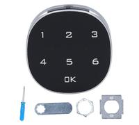 Serratura elettronica con password, serratura a combinazione in lega di zinco per armadietti, cassettiere e scomparti, codice da 4 a 15 cifre, alimentata a batteria con CR2032, (L30)