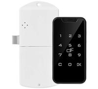 Serratura elettronica, digitale e intelligente, RFID con password, in lega di zinco, senza chiave, con tastiera touch, per armadietto, armadio, porta, archivio, cassetto
