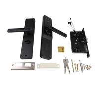 Serratura elettronica intelligente, serratura di sicurezza 3 in 1 senza chiave, supporta app TTlock, ingresso password e accesso con scheda IC per casa o hotel (modello elettronico)